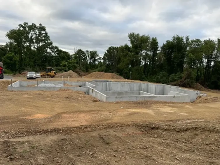 Harrisburg concrete poured walls